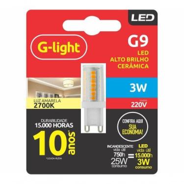 Imagem de Lâmpada De Led Ence G9 De Cerâmica 3w 2700k - G-light