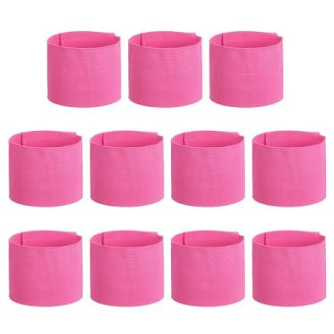 Imagem de PATIKIL Braçadeira de Capitão de Futebol, 11 Peças, Bandas de Braço de Capitão de Futebol, Elásticas, Braçadeiras de Capitão Esportivas para Jovens Adultos Treinamento de Equipe de Futebol Pêssego