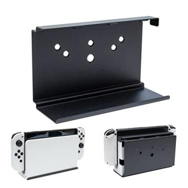Imagem de HIDEit Mounts Switch Nintendo Switch Wall Mount, Black Steel Mount for Nintendo Switch and Nintendo Switch OLED, Safely Store Your Switch Console