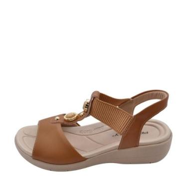 Imagem de Sandália Feminina Piccadilly Anabela Fascite REF: 239033 NAPA-NAPA STR