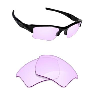 Imagem de Alphax Lentes de reposição polarizadas para óculos de sol Oakley Flak Jacket XLJ OO9009 - Opções, Rosa claro