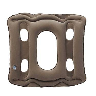 Imagem de Almofada quadrada insuflável, almofada anti-escaras, almofada de assento anti-escaras de enfermagem respirável para cadeira de escritório cadeira de rodas sanitária, pressão de alívio pós-parto