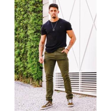 Imagem de Calça Masculina Sarja - Sarja 