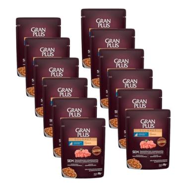 Imagem de Granplus Sachê Gatos Castrados Sabor Frango 85g 12 Unidades