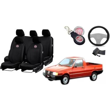 Imagem de Capa de couro para o banco fiorino 1977-1996 proteção impermeável