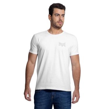 Imagem de Camiseta Guess Masculina Arc Silk Chess Logo Branca-Masculino