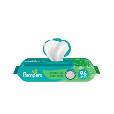 Imagem de Lenços Umedecidos Pampers Aroma de Aloe Vera 96un