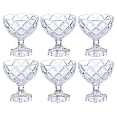 Imagem de Taças de Sobremesa em Vidro Pineapple 170mL 6 Peças - Hauskraft