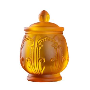 Imagem de FENNYYAR Faça oferendas para Buda Copo de Água Benta Esmalte Colorido, 10 cm 9,9 cm, Copo de Abastecimento de Água Vidro Doméstico