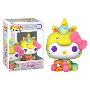 Imagem de Funko Pop! Sanrio: Hello Kitty - Festa do unicórnio - figura de vinil colecionável - ideia de presente - Mercadoria oficial - Brinquedos para crianças e adultos - boneco para colecionadores e