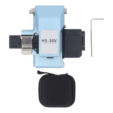 Imagem de Cutelo de fibra óptica de alta precisão, 16 pontos de clivagem, 80000 clivagens, cortador de cabo de fibra FTTH com caixa de coleta