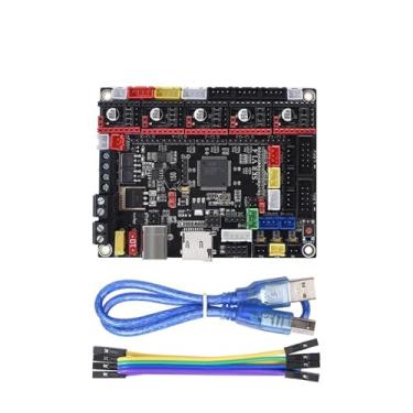 Imagem de Compatível com placa de controle BIGTREETECH SKR V1.4 Turbo 32 bits, versão de atualização com driver TMC2209, compatível com impressoras 3D Ender3/CR10(SKR V1.4,Only the board)