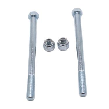 Imagem de MotiveTech Kit de parafusos do braço de controle traseiro, ferragens de fácil instalação, metal, 253952, conjunto de parafusos de montagem do suporte traseiro