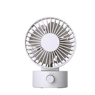 Imagem de AEWFRRV Mini ventilador portátil USB de verão lâmina dupla portátil 2 velocidades ventiladores silenciosos escritório casa ventilador de mesa (cor: D) yubin1993 (cor: D)