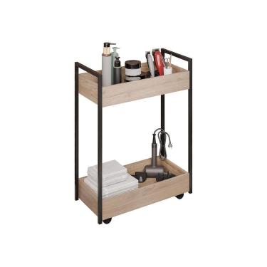 Imagem de Carrinho Multiuso Fruteira Lara - Ssx Multicoisas Freijó