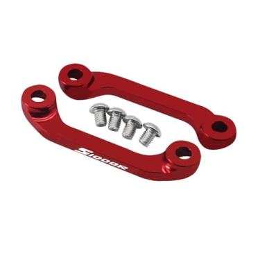 Imagem de Anti-derrapante Para s1000r s1000rr m1000rr 2019 2020 2021 2022 2023 cnc pedal traseiro apoio para os pés remover capa decorativa(Red S1000R)