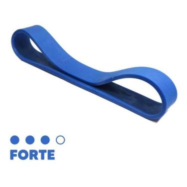 Imagem de Faixa Elástica Rubber Band Forte Azul - Prottector
