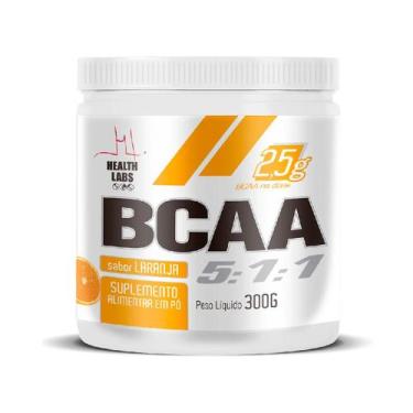 Imagem de Bcaa 5:1:1 health labs 300g laranja