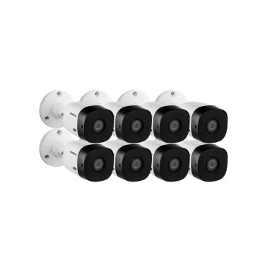 Imagem de Kit 8 cameras Bullet Intelbras 1120 b 720p Hd