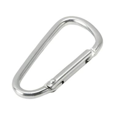 Imagem de Mosquetão Em Formato D (3 Peças) Para Escalada, Caminhada, Chaveiro, G