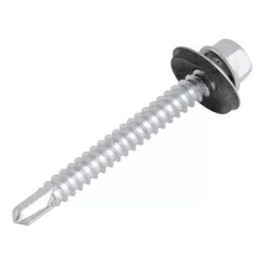 Imagem de Kit 200 Parafusos Brocante Sextavado 12 X 2.1/2 (63mm) Metal - FIXACAT