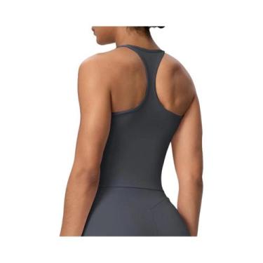 Imagem de Colete De Yoga Feminino Antichoque Em Formato I, Respirável, Sem Costa