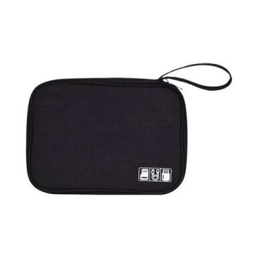 Imagem de Bolsa Organizadora De Cabos De Viagem Portátil Multifuncional Para Arm