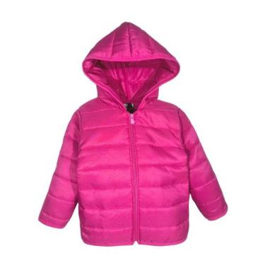 Imagem de Jaqueta Puffer Infantil Juvenil Inverno - Fofotinhos, Pink 56, 16
