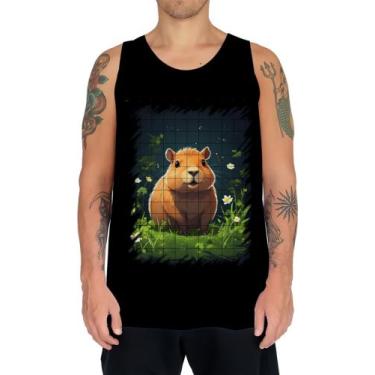 Imagem de Camiseta Regata Capivara do Bem Animalzinho 7 - Kasubeck Store®, Baby 