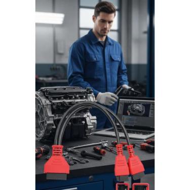 Imagem de Cabo 12+8 Pinos Desbloqueio Gateway OBD2 Carros - Congratulations Stor