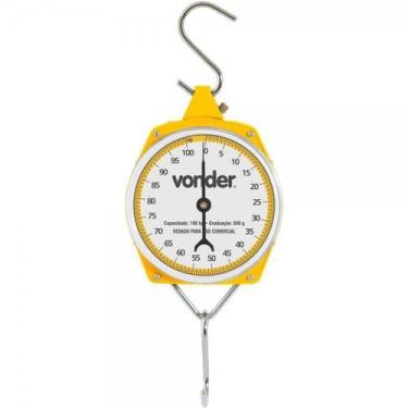 Imagem de Balança Suspensa 100 kg Tipo Relógio Analógico Vonder