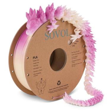 Imagem de Impressora 3D Filament Sovol Photosensitive PLA 1kg roxo claro