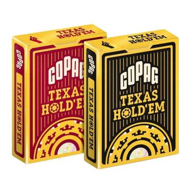 Imagem de Baralho de Poker Copag Plástico Texas Hold`em
