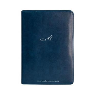 Imagem de Livro - Bíblia de Estudo MacArthur NVI, Capa luxo azul, Leitura Perfei