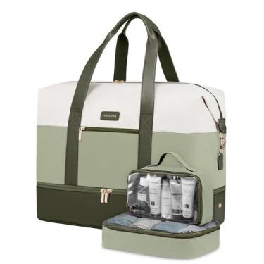 Imagem de Bolsa de fim de semana LOVEVOOK, mochila de viagem grande com cubos de