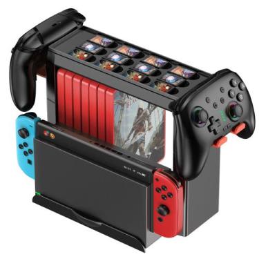 Imagem de Estação organizadora de jogos Switch NinjaAbxy para Switch 2/Switch/Sw