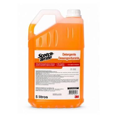 Imagem de Detergente Desengordurante (3M) com 5 Litros Scotch-Brite