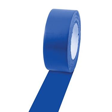 Imagem de Champion Sports Fita de vinil para marcação de piso - Várias cores e comprimentos, 5 cm x 33 m (2” x 36 jardas), Azul, 2" x 36yd
