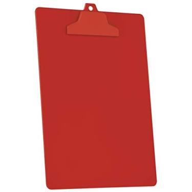 Imagem de Prancheta A4 pop prend plastico vermelho solido 129.6