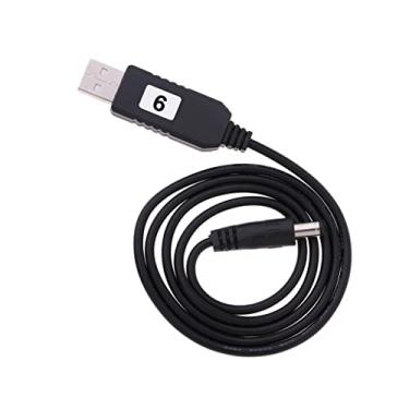 Imagem de Kokiya Cabo de alimentação USB para DC, USB 2.0 Tipo A Plug para 5,5/2,1 mm