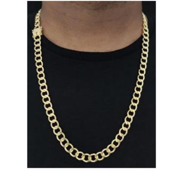 Imagem de Corrente Pitbull 10mm de moeda antiga petbull cordaum