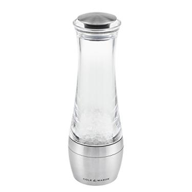 Imagem de Cole & Mason Moinho de sal sem haste Amesbury 190 mm, aço inoxidável, prata, 6 x 6 x 19 cm