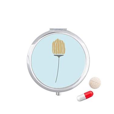 Imagem de Bud Abstract Plants Caixa de armazenamento de medicamentos com padrão artístico