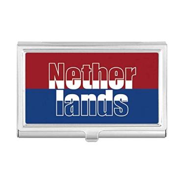Imagem de Carteira de bolso com nome da bandeira dos Países Baixos