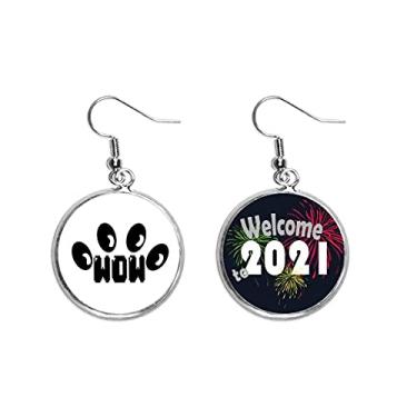 Imagem de Bellen Yip Bark Onomatopeeia Brincos Brincos Joias 2021 Blessing