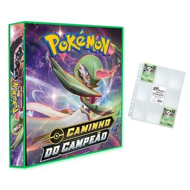 Imagem de Álbum Pokémon Pasta Fichário para Cards -Caminho do Campeão + 10 folhas plásticas de 9 bolsos YES