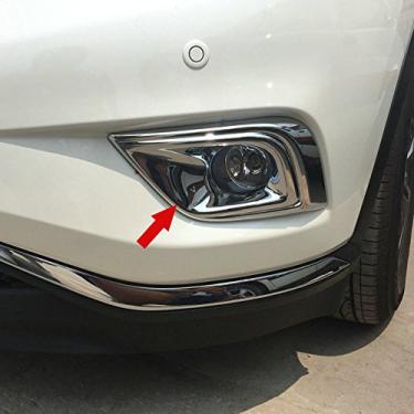 Imagem de Serve para lâmpadas de neblina dianteira cromadas de carro cromadas Nissan Murano 2015 2016 2017 2017 2018 ABS