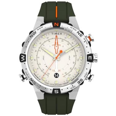 Imagem de Timex Relógio masculino Expedition Tide-Temp-Compass 45 mm, Cinza/prateado