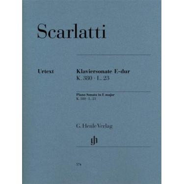 Imagem de Sonate K.380 / L.23 en Mi Majeur - Piano (Edição Inglês, Alemão e Francês)