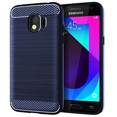 Imagem de Capa para Samsung Galaxy J2 Pro 2018, sensação macia, proteção total, anti-arranhões e impressões digitais + capa de celular resistente a arranhões para Samsung Galaxy J2 Pro 2018